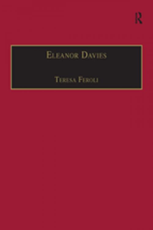 Cover of the book Eleanor Davies by Teresa Feroli, Taylor and Francis