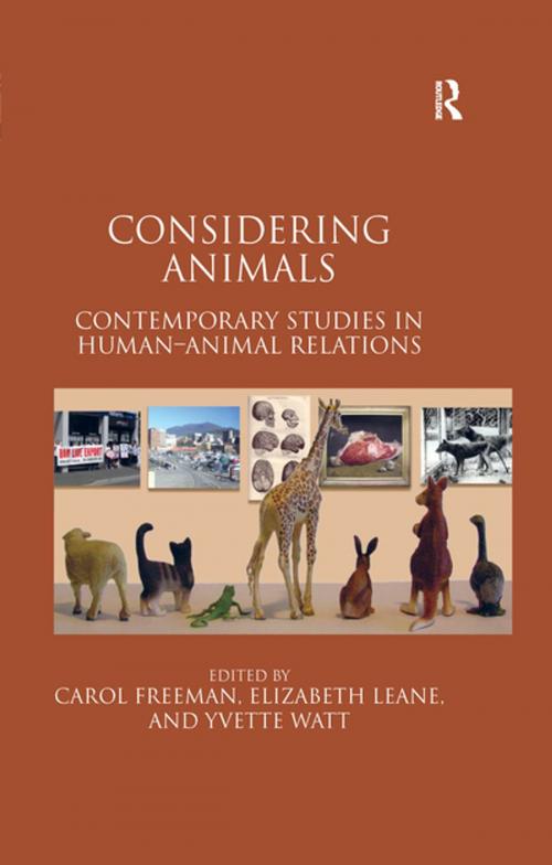 Cover of the book Considering Animals by , Taylor and Francis