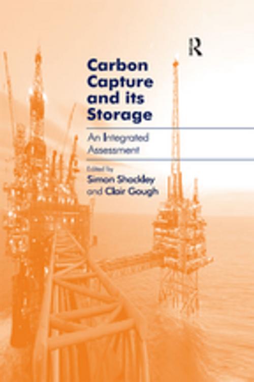 Cover of the book Carbon Capture and its Storage by Clair Gough, Taylor and Francis