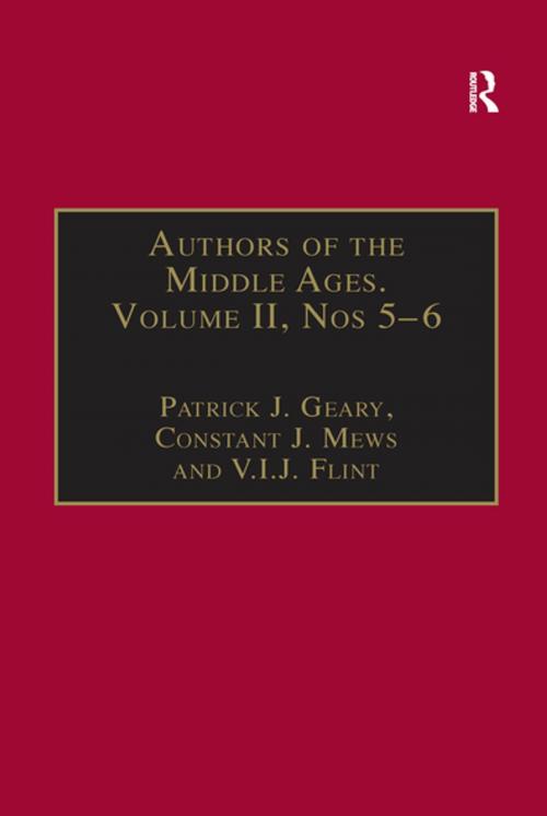 Cover of the book Authors of the Middle Ages, Volume II, Nos 5–6 by Constant J. Mews, Taylor and Francis