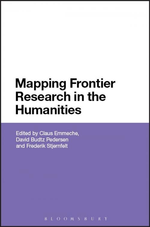 Cover of the book Mapping Frontier Research in the Humanities by , Bloomsbury Publishing