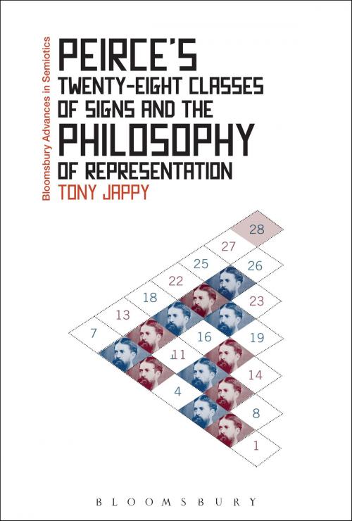 Cover of the book Peirce’s Twenty-Eight Classes of Signs and the Philosophy of Representation by Tony Jappy, Bloomsbury Publishing