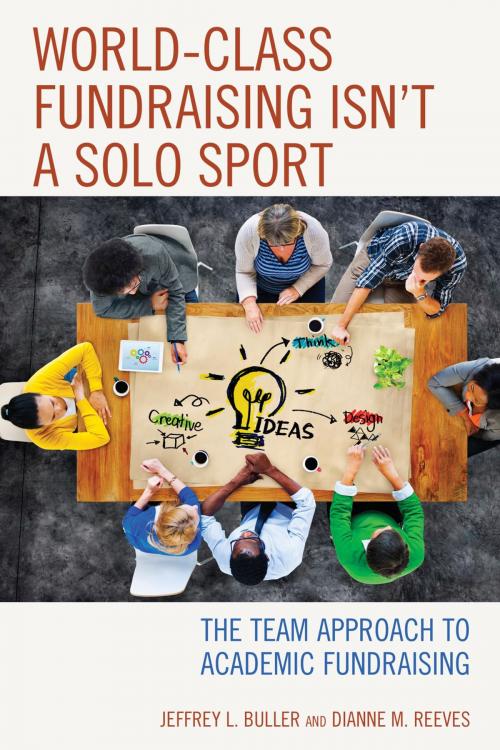 Cover of the book World-Class Fundraising Isn't a Solo Sport by Jeffrey L. Buller Ph.D, Rowman & Littlefield Publishers