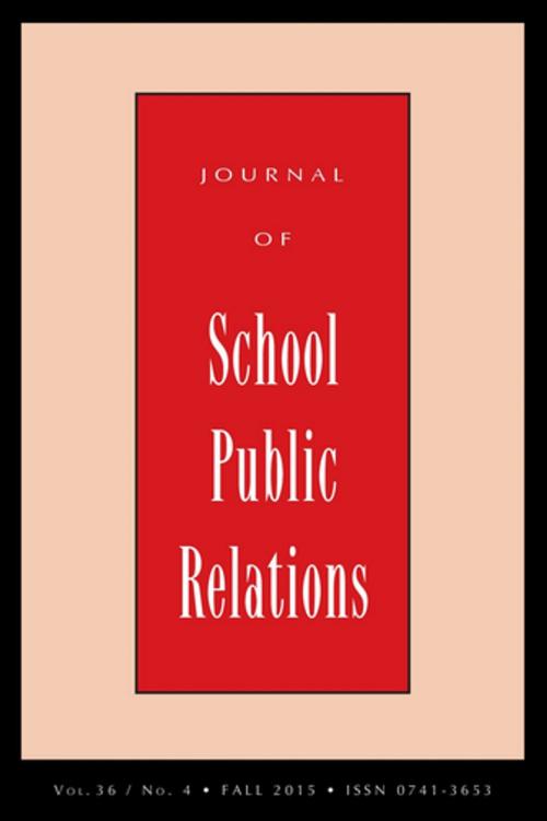 Cover of the book Jspr Vol 36-N4 by Journal of School Public Relations, Rowman & Littlefield Publishers