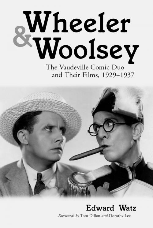 Cover of the book Wheeler & Woolsey by Edward Watz, McFarland & Company, Inc., Publishers