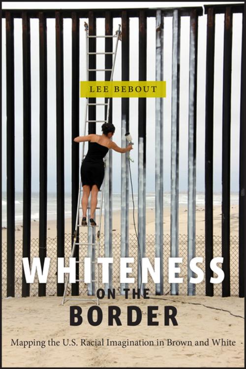 Cover of the book Whiteness on the Border by Lee Bebout, NYU Press