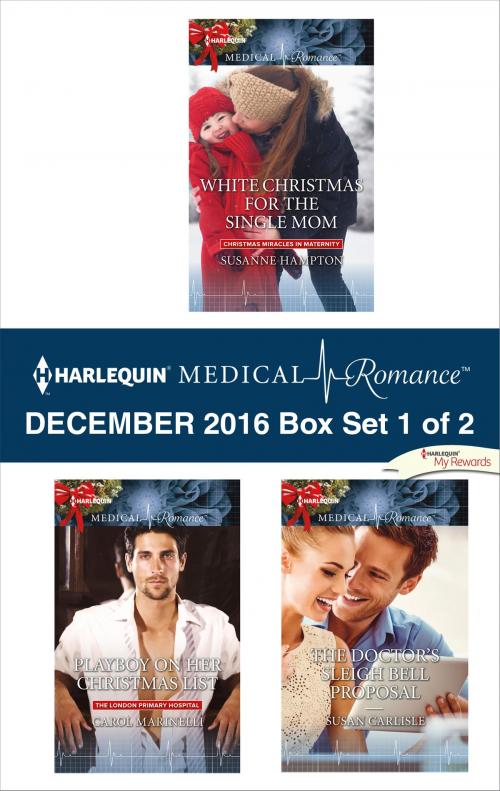 Cover of the book Harlequin Medical Romance December 2016 - Box Set 1 of 2 by Susanne Hampton, Carol Marinelli, Susan Carlisle, Harlequin