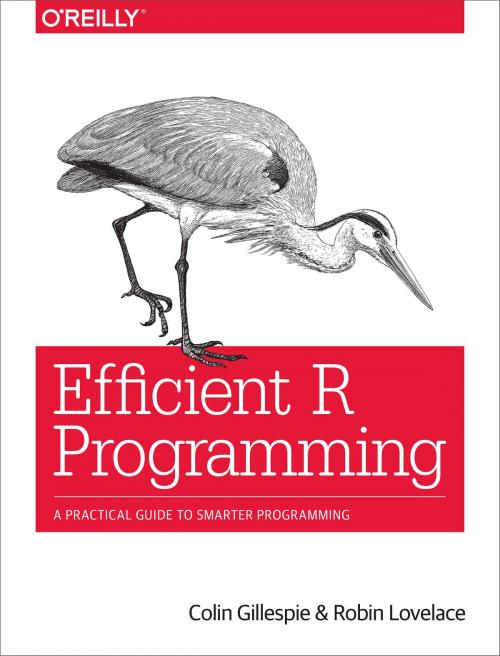 Cover of the book Efficient R Programming by Colin Gillespie, Robin Lovelace, O'Reilly Media