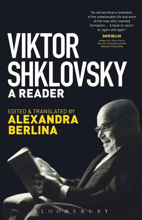 Cover of the book Viktor Shklovsky by Viktor Shklovsky, Bloomsbury Publishing