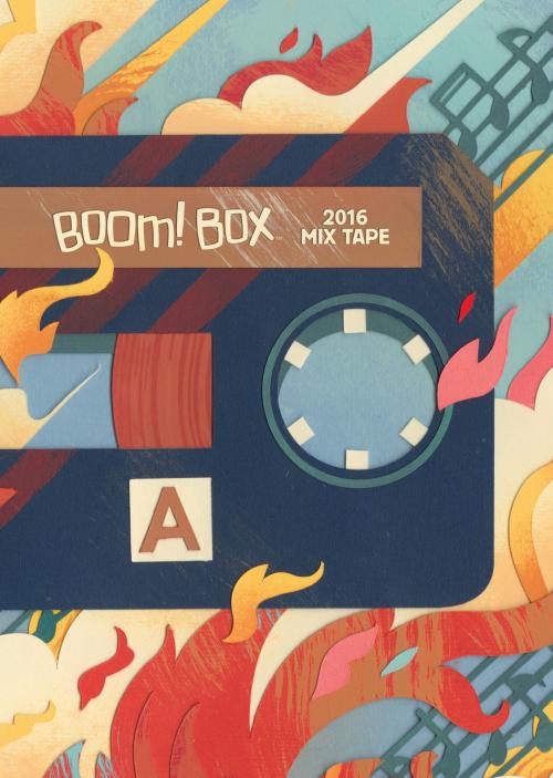 Cover of the book BOOM! Box Mix Tape 2016 by John Allison, Shannon Watters, Ngozi Ukazu, Sina Grace, James Tynion IV, Rian Sygh, Carey Pietsch, BOOM! Box