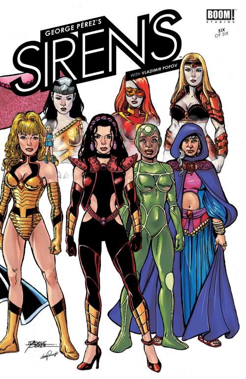 Cover of the book George Perez's Sirens #6 by George Perez, BOOM! Studios
