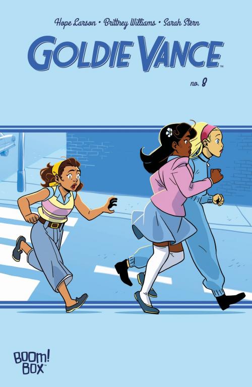 Cover of the book Goldie Vance #8 by Hope Larson, BOOM! Box