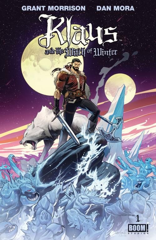 Cover of the book Klaus & The Witch of Winter by Grant Morrison, BOOM! Studios