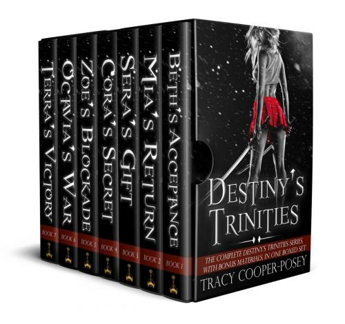 Cover of the book Destiny's Trinities by Tracy Cooper-Posey, Tracy Cooper-Posey