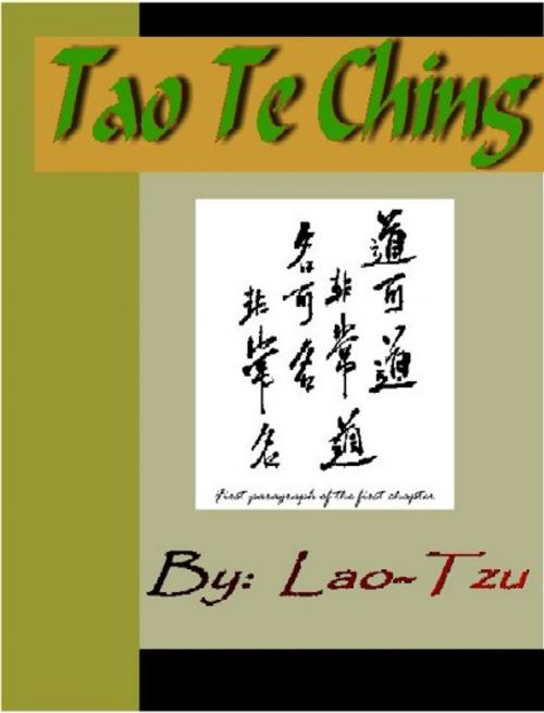 Cover of the book Tao Te Ching by Lao-Tzu, NuVision Publications, LLC