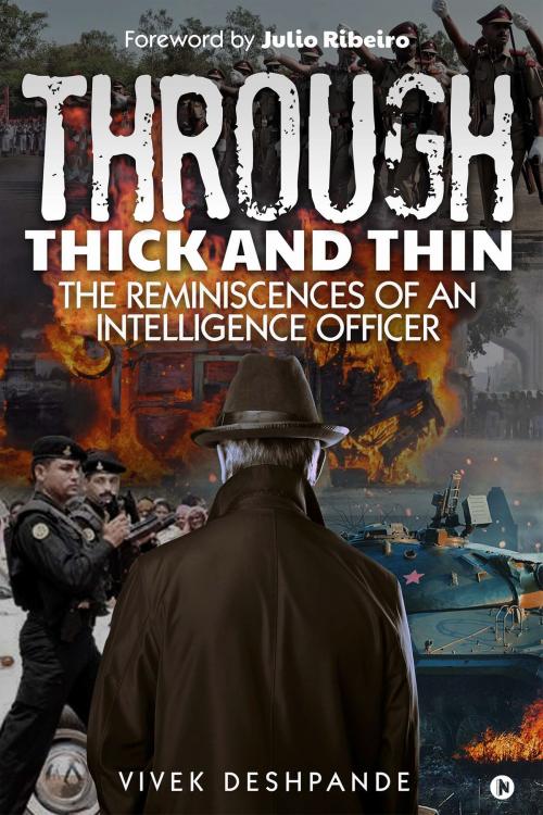 Cover of the book Through Thick and Thin by Vivek Deshpande, Notion Press