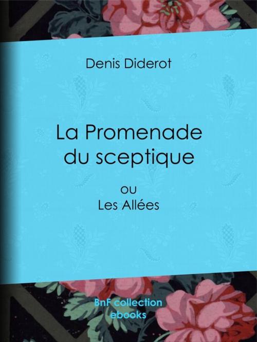 Cover of the book La Promenade du sceptique by Denis Diderot, BnF collection ebooks