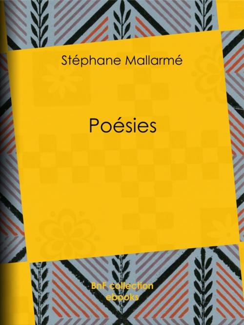 Cover of the book Poésies by Stéphane Mallarmé, BnF collection ebooks