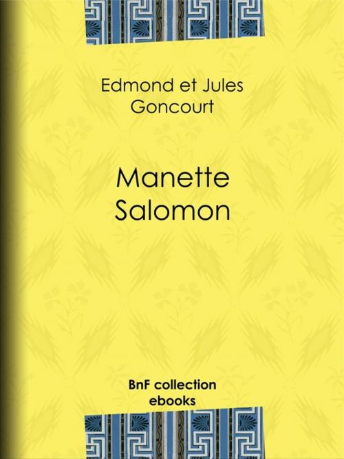 Cover of the book Manette Salomon by Jules de Goncourt, Edmond de Goncourt, BnF collection ebooks