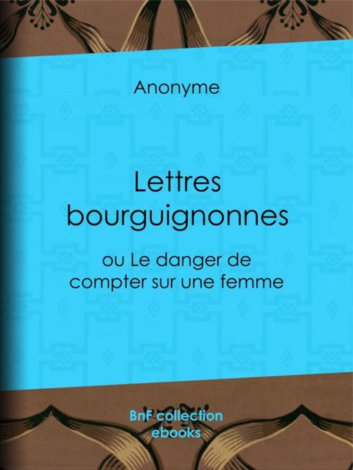 Cover of the book Lettres bourguignonnes by Anonyme, BnF collection ebooks
