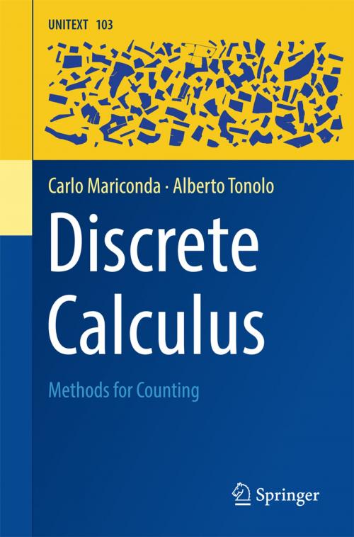 Cover of the book Discrete Calculus by Carlo Mariconda, Alberto Tonolo, Springer International Publishing