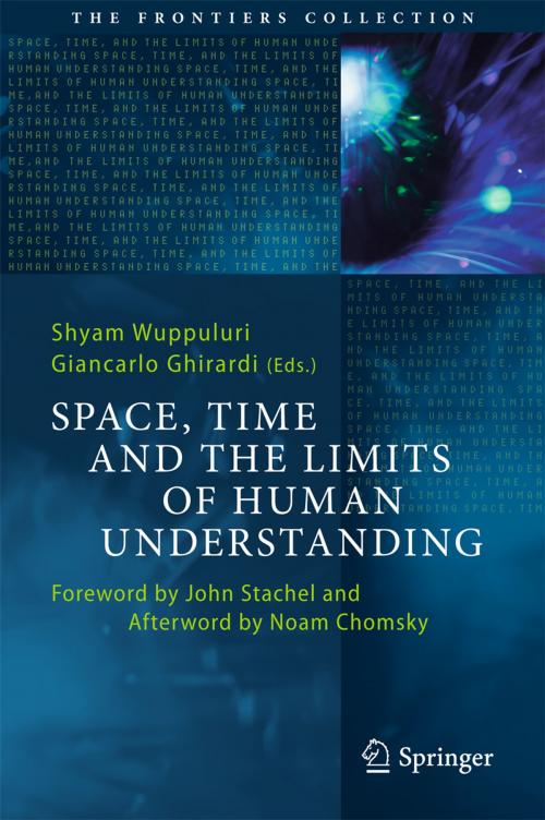 Cover of the book Space, Time and the Limits of Human Understanding by , Springer International Publishing