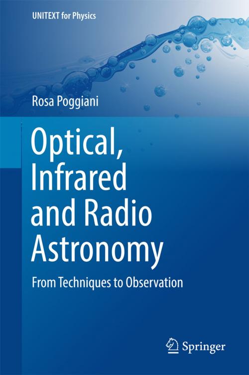 Cover of the book Optical, Infrared and Radio Astronomy by Rosa Poggiani, Springer International Publishing