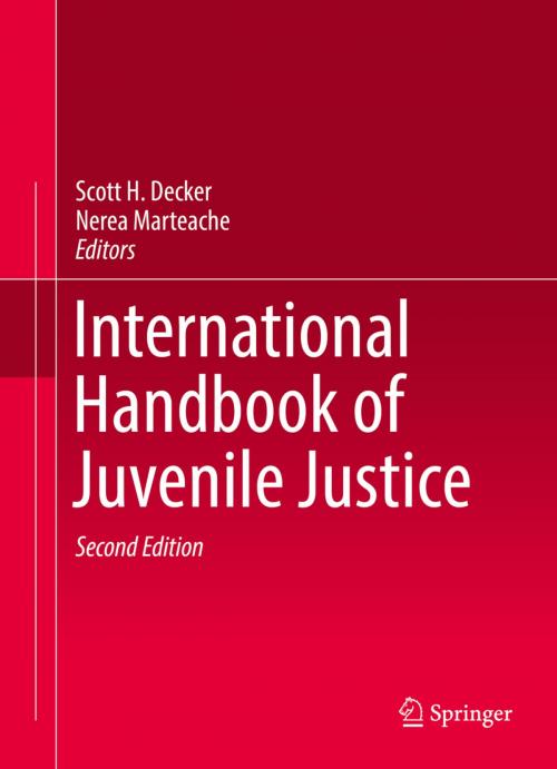 Cover of the book International Handbook of Juvenile Justice by , Springer International Publishing