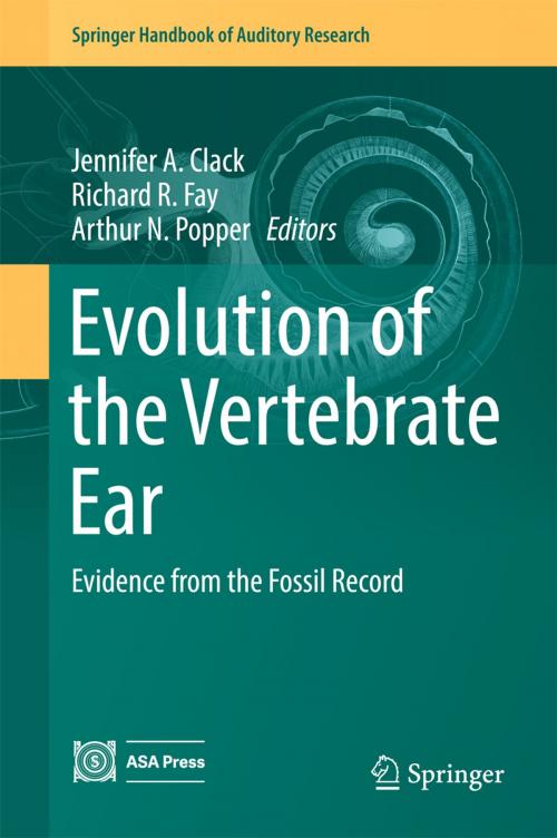 Cover of the book Evolution of the Vertebrate Ear by , Springer International Publishing