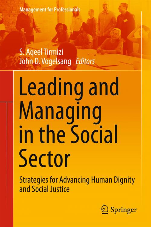 Cover of the book Leading and Managing in the Social Sector by , Springer International Publishing