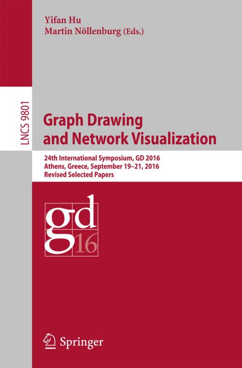 Cover of the book Graph Drawing and Network Visualization by , Springer International Publishing