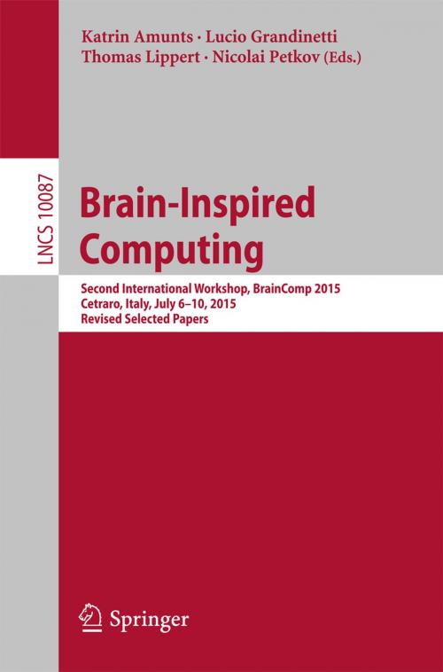 Cover of the book Brain-Inspired Computing by , Springer International Publishing