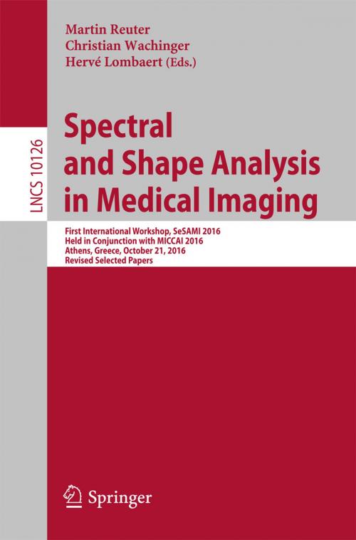 Cover of the book Spectral and Shape Analysis in Medical Imaging by , Springer International Publishing