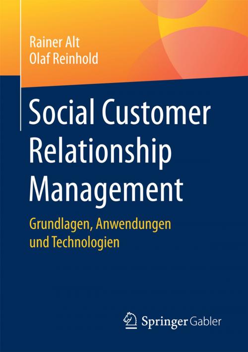 Cover of the book Social Customer Relationship Management by Rainer Alt, Olaf Reinhold, Springer Berlin Heidelberg