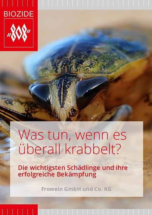 Cover of the book Was tun, wenn es überall krabbelt by Frowein GmbH und Co. KG, YOUPublish