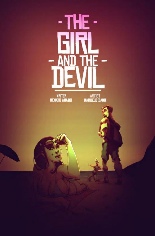 Cover of the book The Girl and the Devil by Renato Amado, Hal.9k