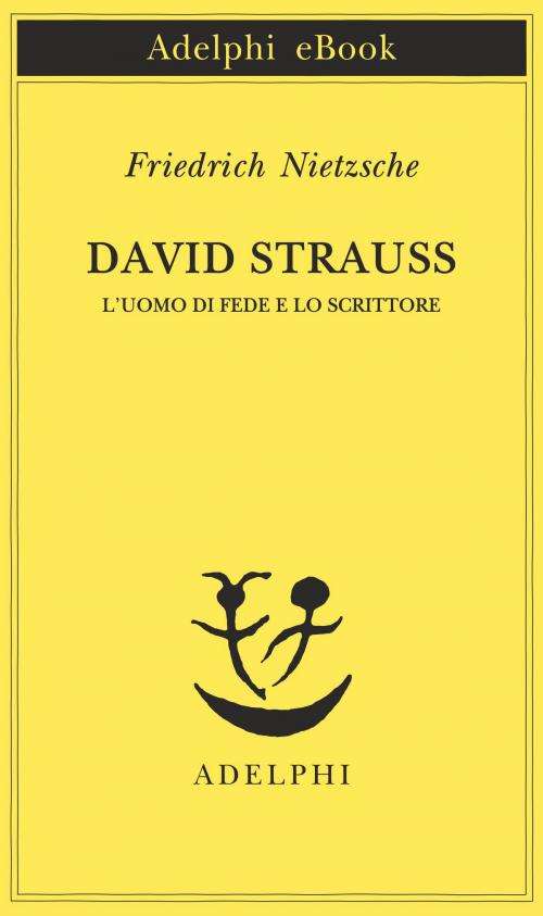 Cover of the book David Strauss by Friedrich Nietzsche, Adelphi