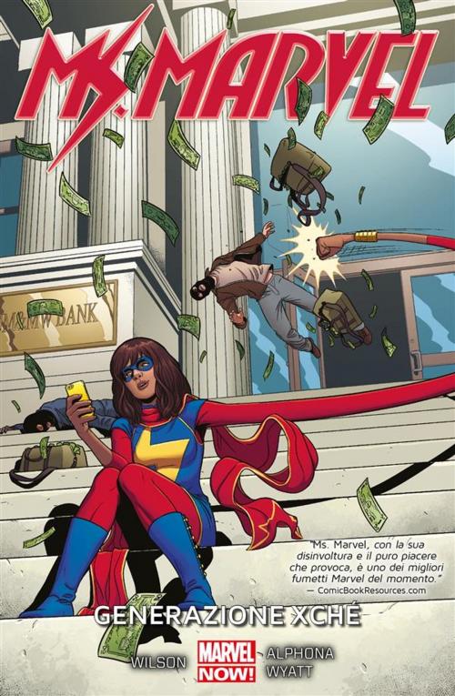 Cover of the book Ms. Marvel (2014) 2 by G. Willow Wilson, Adrian Alphona, Panini Marvel Italia