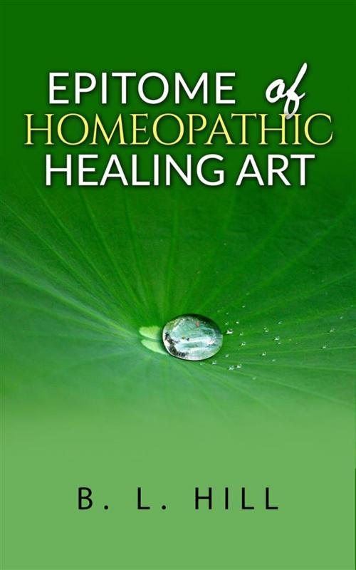 Cover of the book Epitome of Homeopathic Healing Art by B. L. Hill, Youcanprint