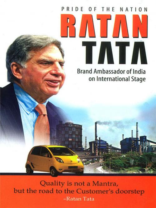 Cover of the book Pride of the Nation: Ratan Tata by Prateeksha M. Tiwari, Diamond Pocket Books Pvt ltd.