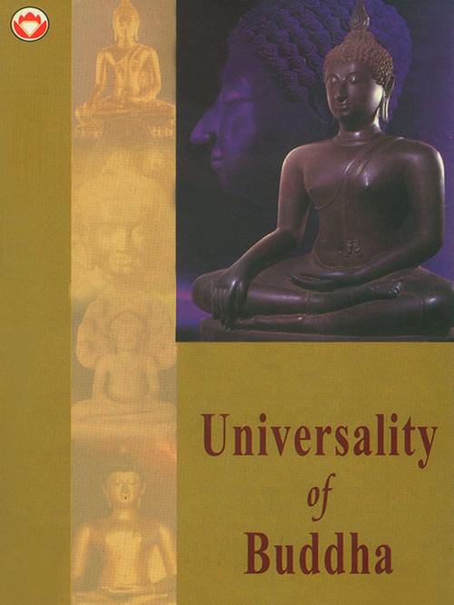 Cover of the book Universality of Buddha by Manan Sharma, Diamond Pocket Books Pvt ltd.