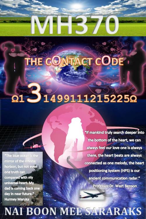 Cover of the book MH370 The Contact Code by Nai Boon Mee Sararaks, Nai Boon Mee Sararaks