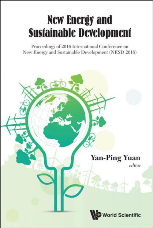 Cover of the book New Energy and Sustainable Development by Yan-Ping Yuan, World Scientific Publishing Company