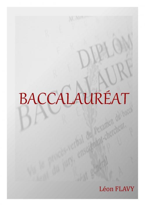 Cover of the book BAC FRANCAIS 2017 S***** by Léon Flavy, Bookelis