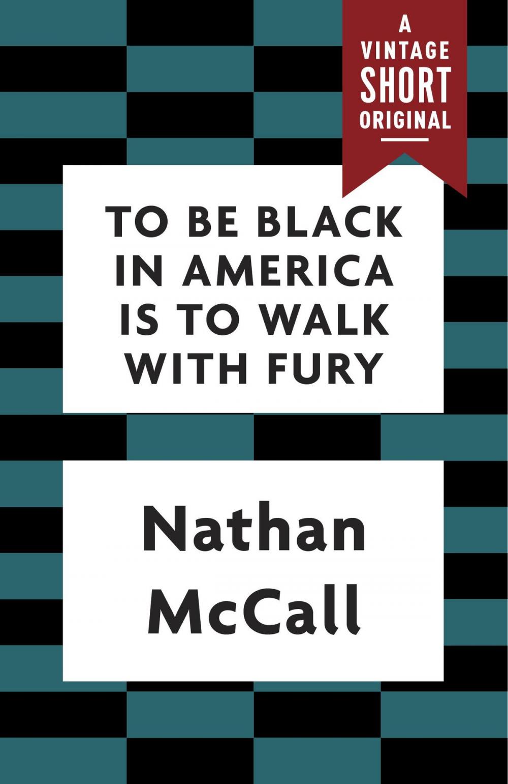 Big bigCover of To Be Black in America Is to Walk with Fury