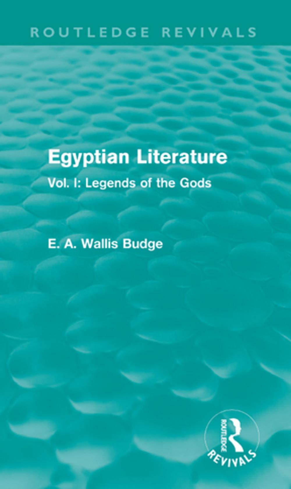 Big bigCover of Egyptian Literature (Routledge Revivals)