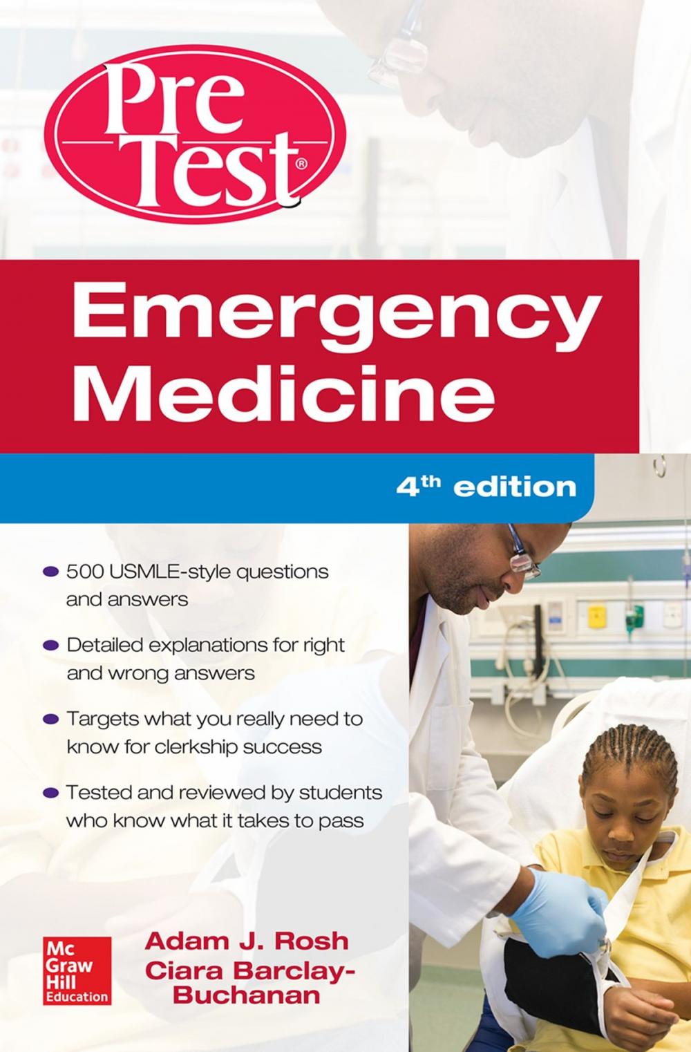 Big bigCover of Emergency Medicine PreTest Self-Assessment and Review, Fourth Edition