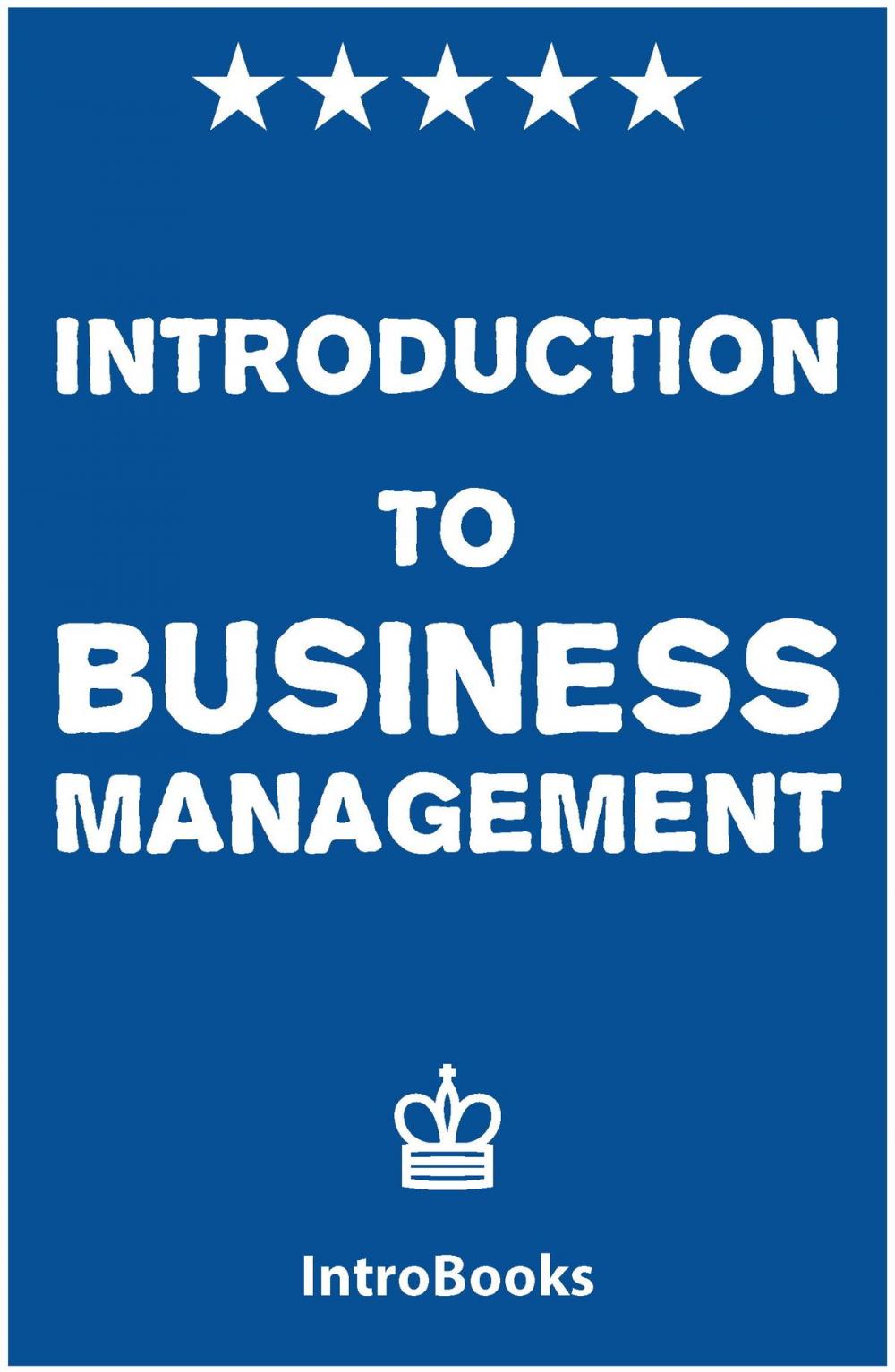 Big bigCover of Introduction to Business Management