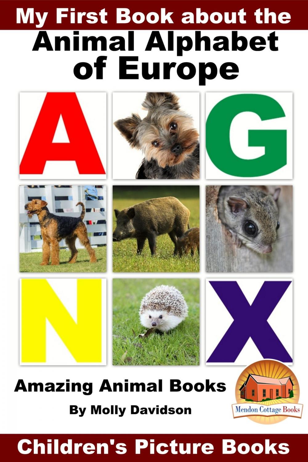 Big bigCover of My First Book about the Animal Alphabet of Europe: Amazing Animal Books - Children's Picture Books