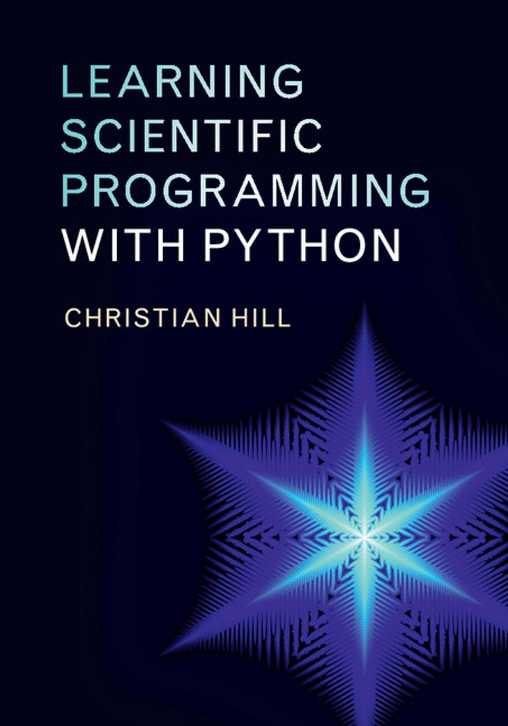 Big bigCover of Learning Scientific Programming with Python